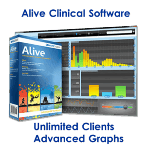 Alive Clinical Biofeedback Software for Home or Professional Biofeedback use
