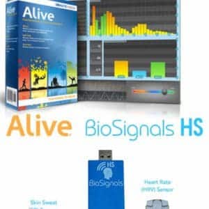 Alive Clinical Biofeedback BioSignals HRV SCL System