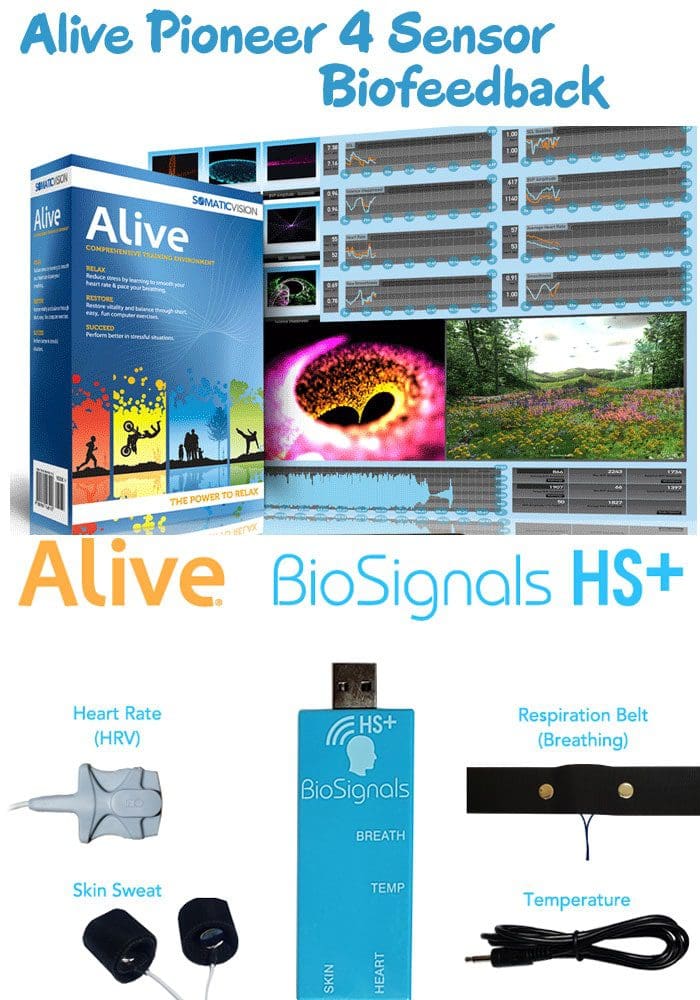 Alive Pioneer Biofeedback BioSignals Plus System