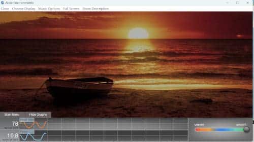 Relaxing Biofeedback Incoming Tides from Alive