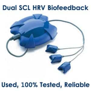 Dual SCL HRV Biofeedback Sensor