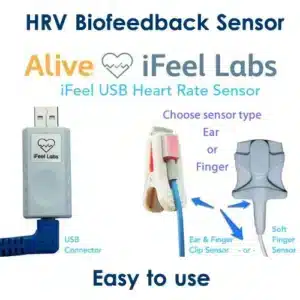 iFeel USB HRV Biofeedback Sensor